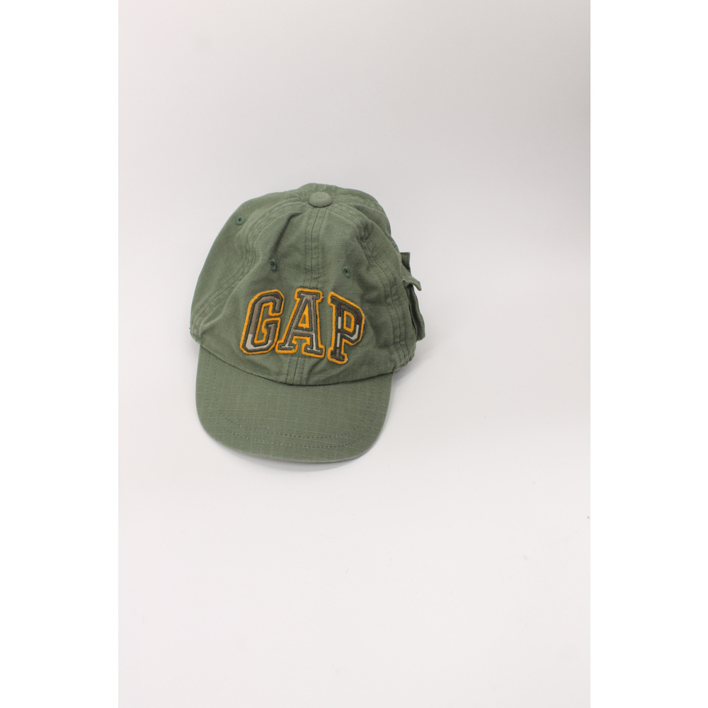 Baby gap toddler 18 to 24 month rip stop green cotton little pocket baseball cap